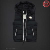 heren abercrombie fitch bodywarmer hooded moose logo koningsblauw Prijs Laag swu0j284